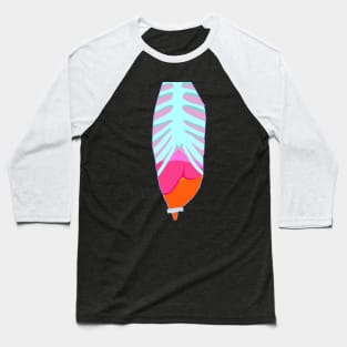 Neon Ribs Baseball T-Shirt